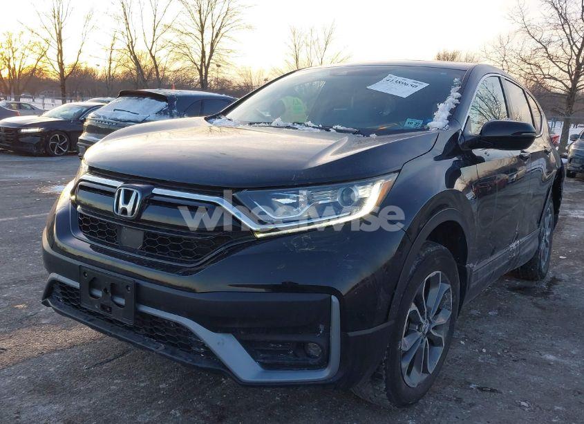 Photo 2 of 2022 Honda Cr-v AWD EX (VIN 5J6RW2H51NA000957)