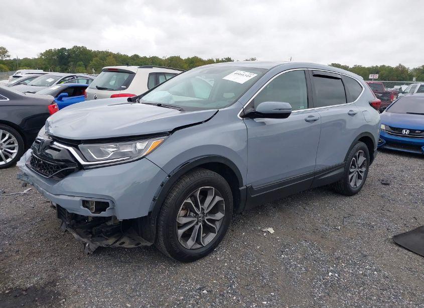 Photo 2 of 2022 Honda Cr-v AWD EX (VIN 5J6RW2H51NA006404)
