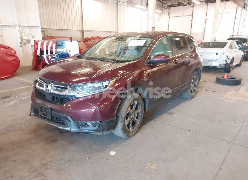 Photo 2 of 2019 Honda Cr-v EX (VIN 5J6RW2H53KL007733)