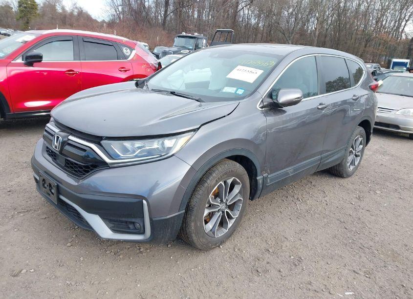 Photo 2 of 2022 Honda Cr-v AWD EX (VIN 5J6RW2H53NA007974)