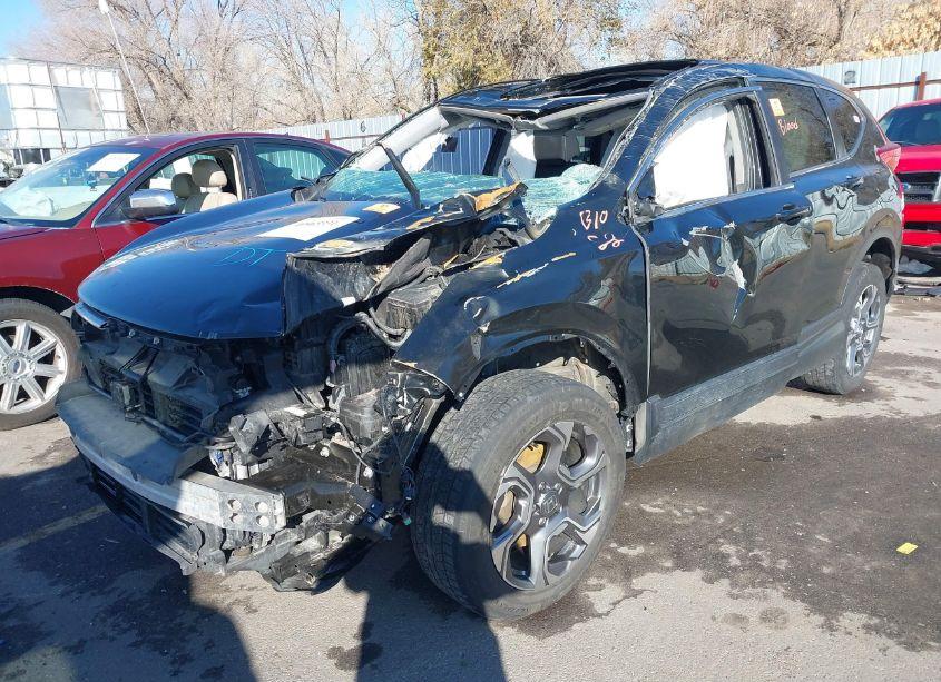 Photo 2 of 2019 Honda Cr-v EX (VIN 5J6RW2H54KL000760)