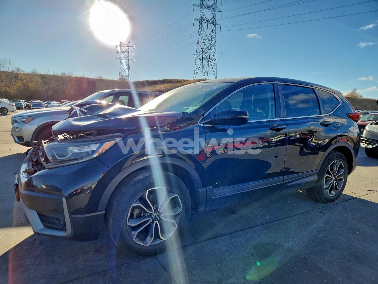 2021 HONDA CR-V EX (VIN 5J6RW2H55ML020387) main photo