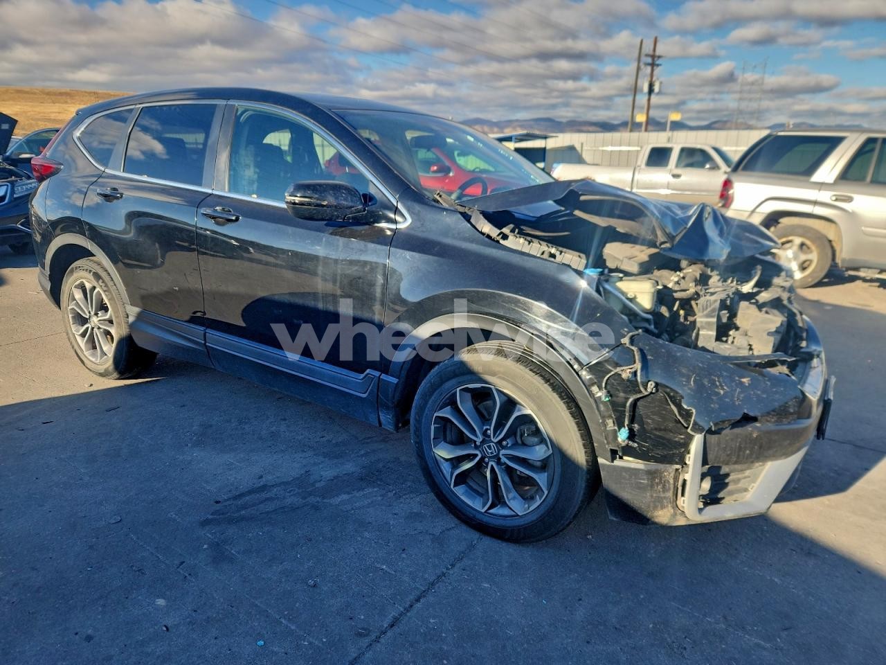 Photo 4 of 2021 HONDA CR-V EX (VIN 5J6RW2H55ML020387)