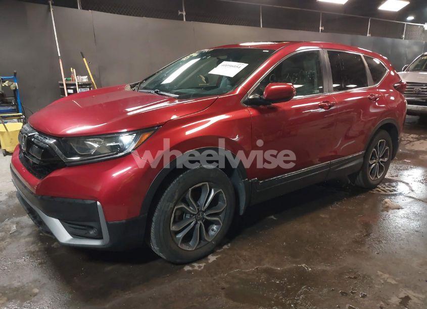 Photo 2 of 2022 Honda Cr-v AWD EX (VIN 5J6RW2H55NA013808)