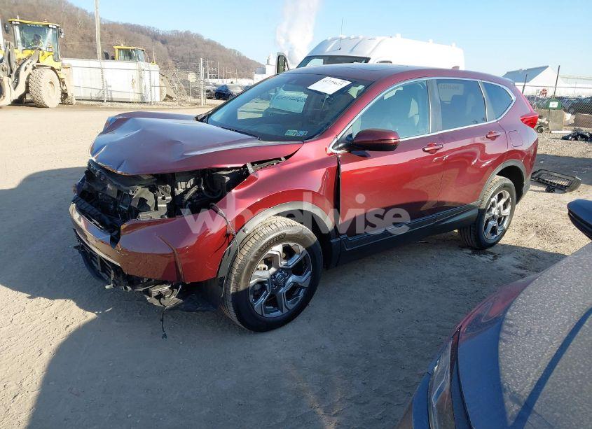 Photo 2 of 2019 Honda Cr-v EX (VIN 5J6RW2H56KL034358)