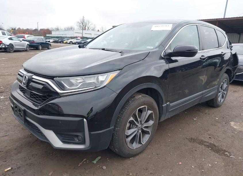 Photo 2 of 2022 Honda Cr-v AWD EX (VIN 5J6RW2H57NA009243)