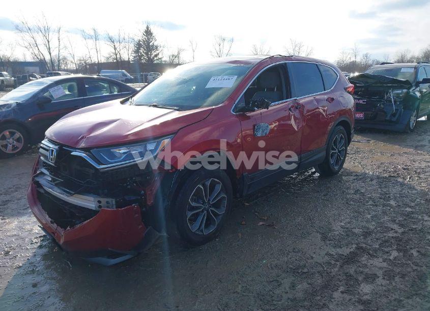 Photo 2 of 2021 Honda Cr-v AWD EX (VIN 5J6RW2H59MA016001)