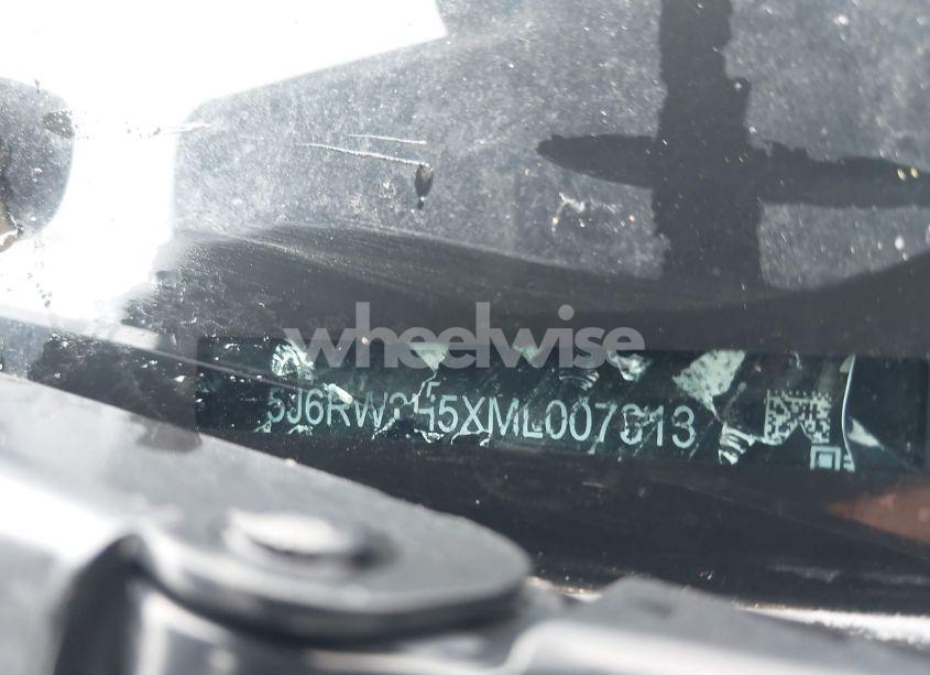 Photo 9 of 2021 Honda Cr-v AWD EX (VIN 5J6RW2H5XML007313)