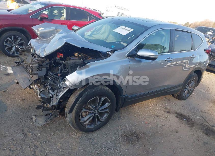 Photo 2 of 2021 Honda Cr-v AWD EX-L (VIN 5J6RW2H80MA010565)