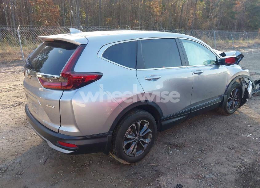 Photo 4 of 2021 Honda Cr-v AWD EX-L (VIN 5J6RW2H80MA010565)