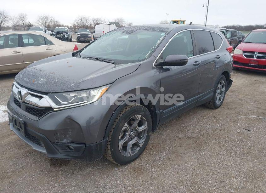 Photo 2 of 2019 Honda Cr-v EX-L (VIN 5J6RW2H81KA002195)