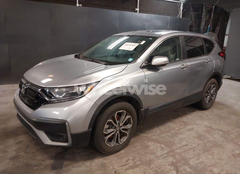 Photo 2 of 2021 Honda Cr-v AWD EX-L (VIN 5J6RW2H81MA007190)