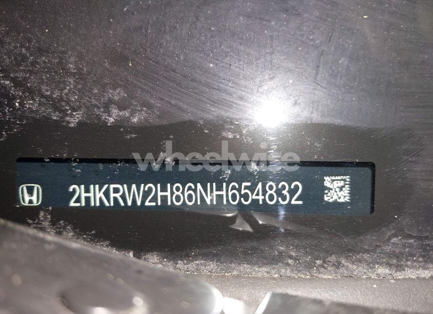 Photo 9 of 2021 Honda Cr-v AWD EX-L (VIN 5J6RW2H81MA007190)