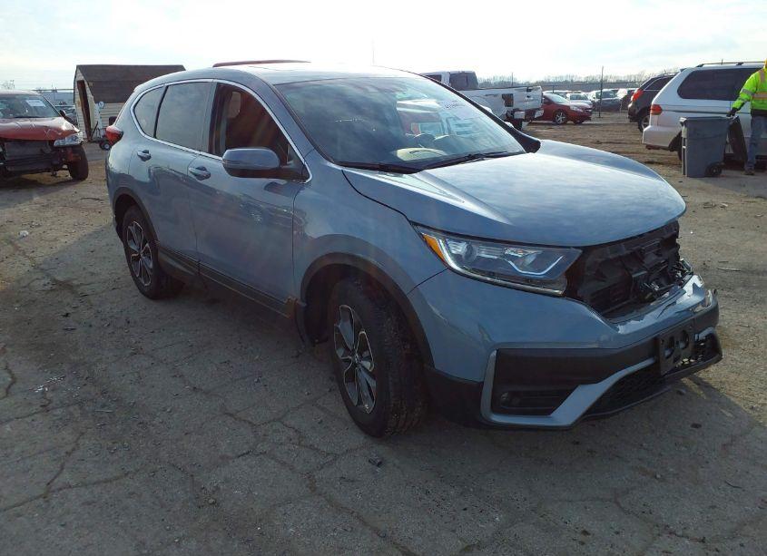 2021 Honda Cr-v AWD EX-L (VIN 5J6RW2H81MA014334) main photo