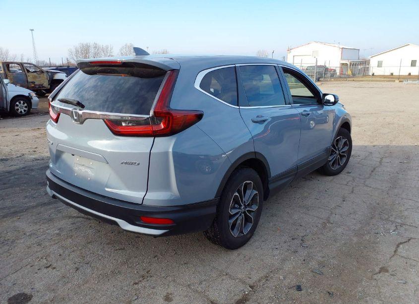 Photo 4 of 2021 Honda Cr-v AWD EX-L (VIN 5J6RW2H81MA014334)