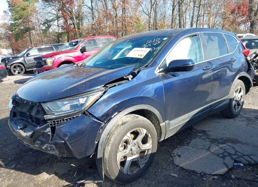 Photo 2 of 2019 Honda Cr-v EX-L (VIN 5J6RW2H82KA001010)