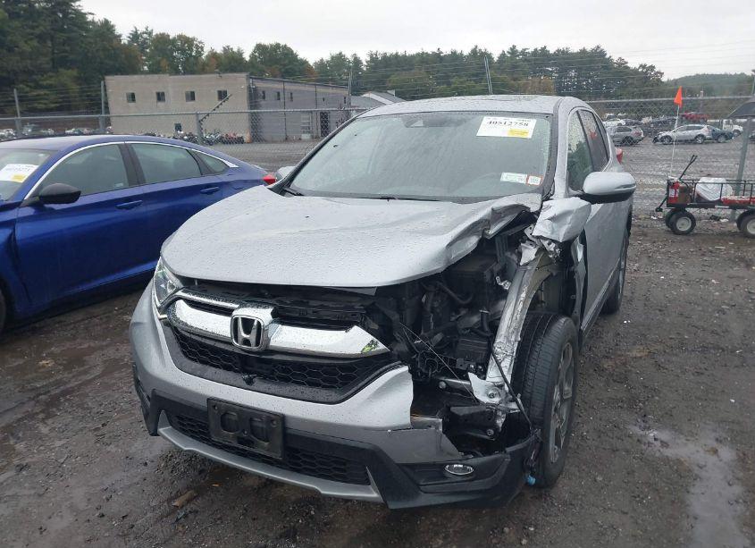 Photo 2 of 2019 Honda Cr-v EX-L (VIN 5J6RW2H82KL033198)