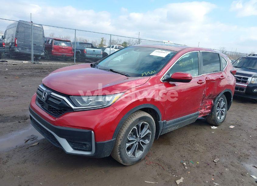 Photo 2 of 2021 Honda Cr-v AWD EX-L (VIN 5J6RW2H82ML010040)
