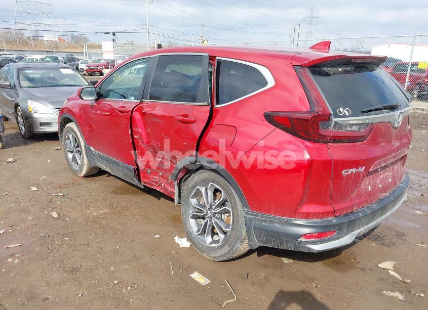 Photo 3 of 2021 Honda Cr-v AWD EX-L (VIN 5J6RW2H82ML010040)
