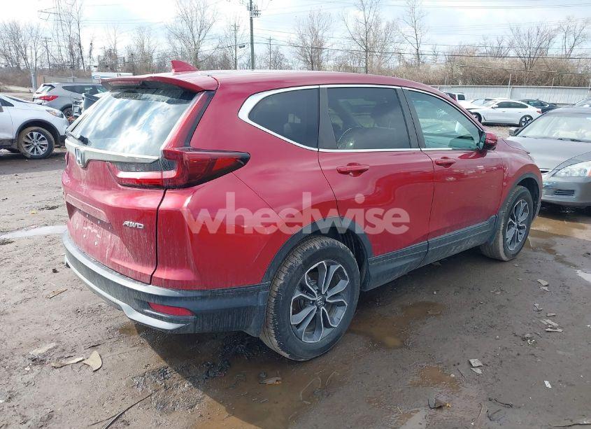 Photo 4 of 2021 Honda Cr-v AWD EX-L (VIN 5J6RW2H82ML010040)