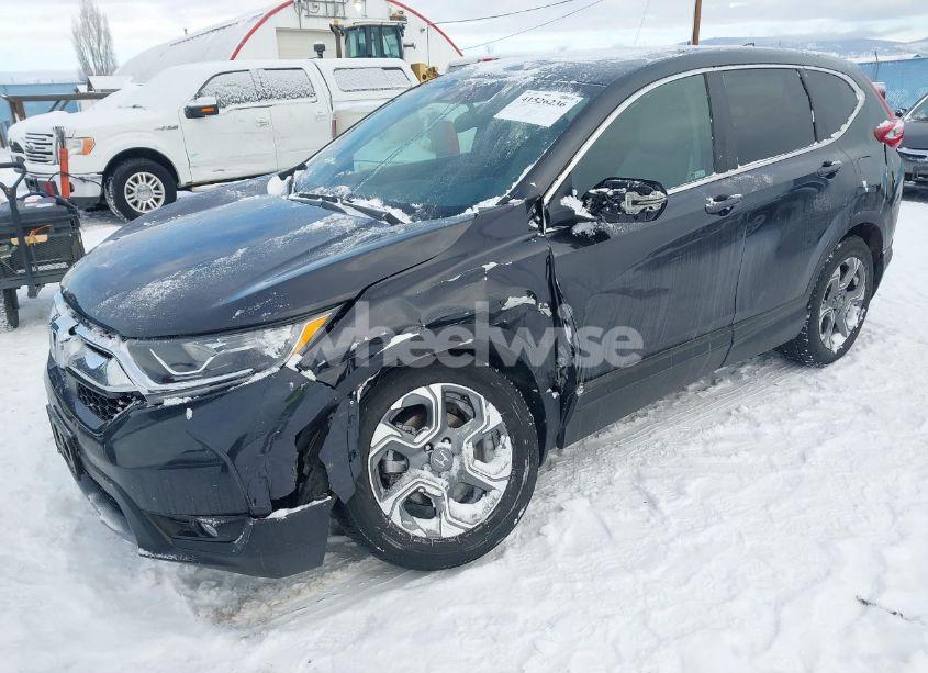 Photo 2 of 2019 Honda Cr-v EX-L (VIN 5J6RW2H83KA021203)