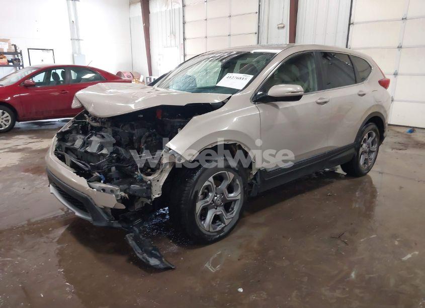 Photo 2 of 2018 Honda Cr-v EX-L/EX-L NAVI (VIN 5J6RW2H84JL003490)