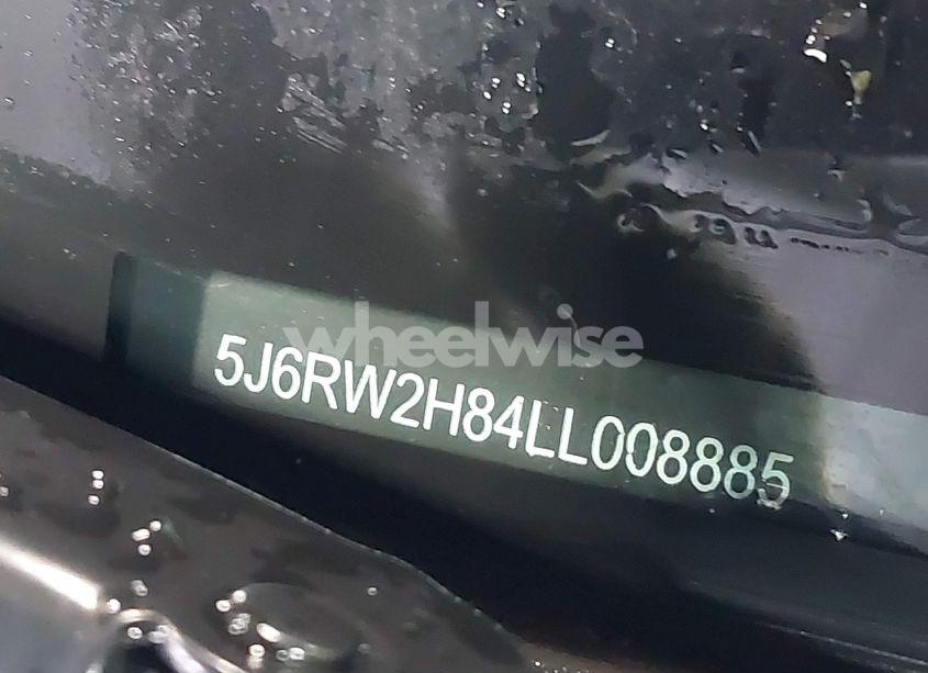 Photo 9 of 2020 Honda Cr-v AWD EX-L (VIN 5J6RW2H84LL008885)