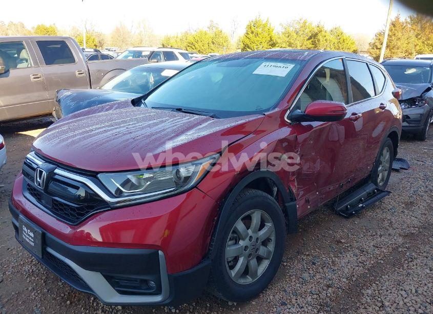 Photo 2 of 2021 Honda Cr-v AWD EX-L (VIN 5J6RW2H84MA007393)