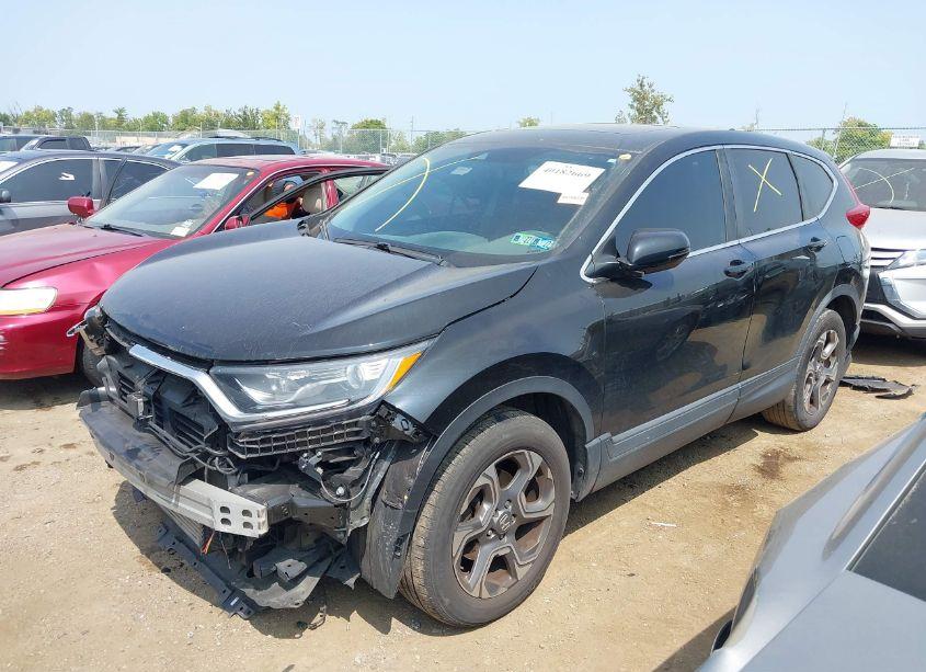 Photo 2 of 2018 Honda Cr-v EX-L/EX-L NAVI (VIN 5J6RW2H85JA001033)