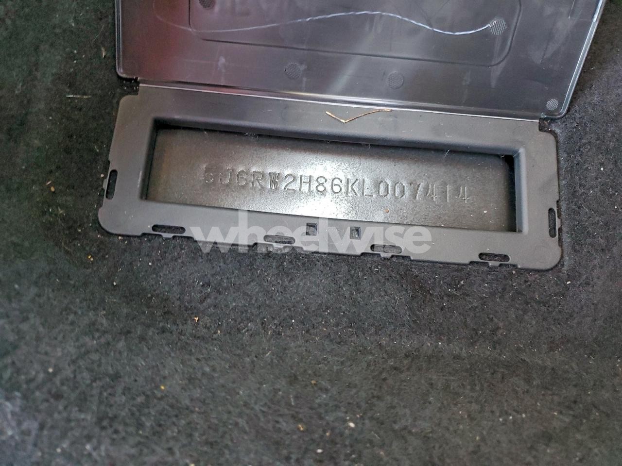 Photo 13 of 2019 HONDA CR-V EXL (VIN 5J6RW2H86KL007414)