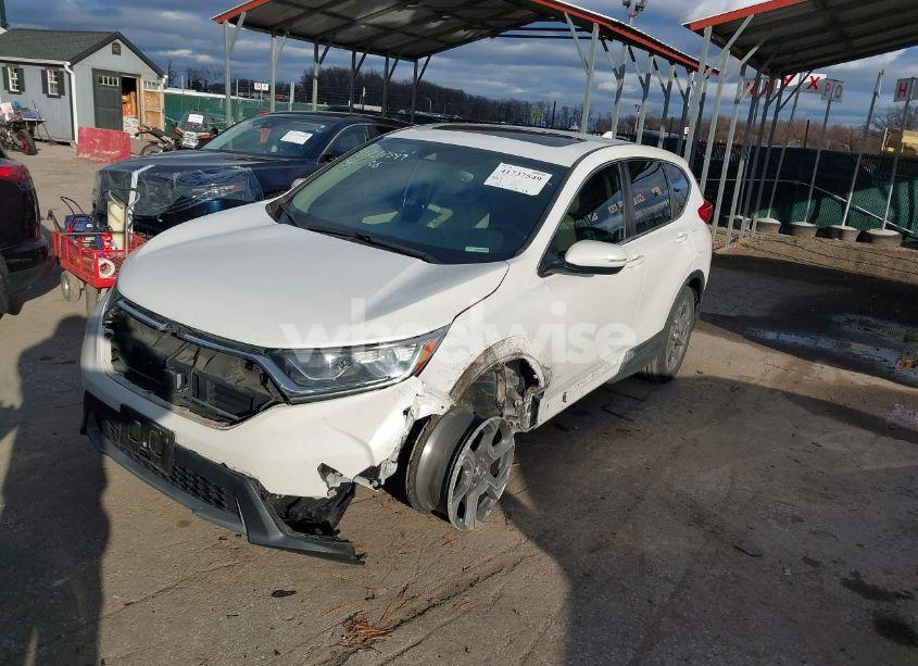Photo 2 of 2019 Honda Cr-v EX-L (VIN 5J6RW2H86KL009468)