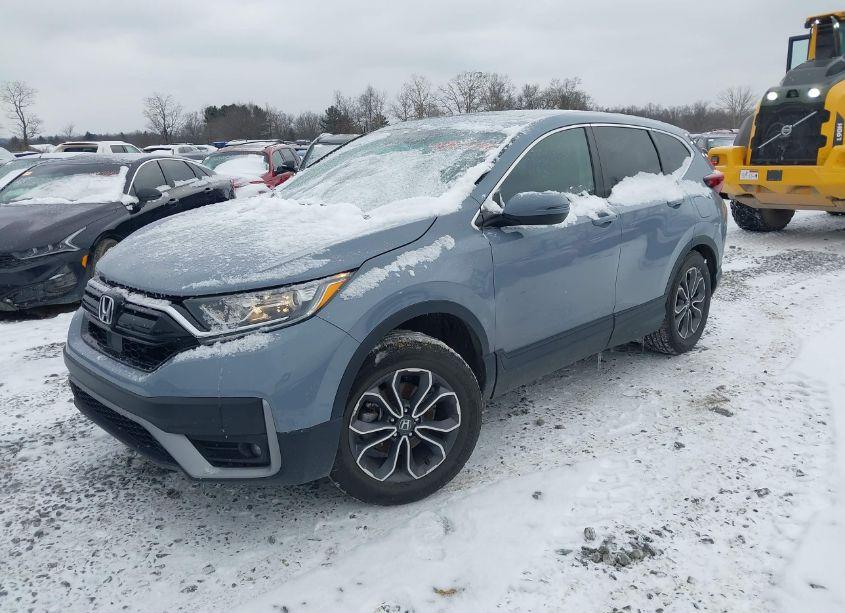 Photo 2 of 2022 Honda Cr-v AWD EX-L (VIN 5J6RW2H86NA005131)