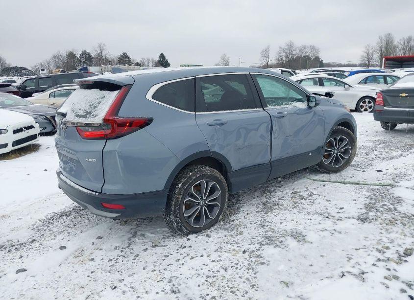 Photo 4 of 2022 Honda Cr-v AWD EX-L (VIN 5J6RW2H86NA005131)