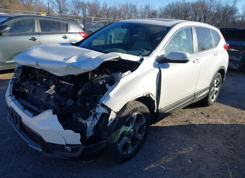 Photo 2 of 2018 Honda Cr-v EX-L/EX-L NAVI (VIN 5J6RW2H87JL000406)