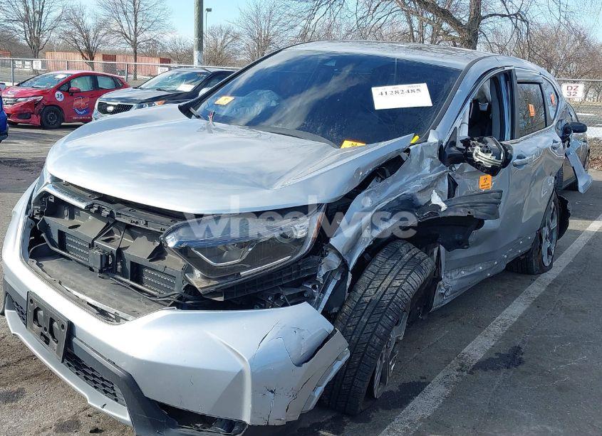 Photo 2 of 2019 Honda Cr-v EX-L (VIN 5J6RW2H87KL037165)