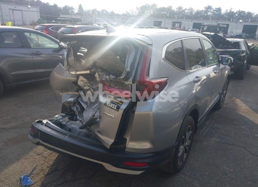 Photo 4 of 2021 Honda Cr-v AWD EX-L (VIN 5J6RW2H88MA002651)