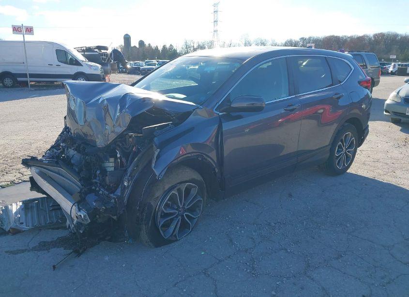 Photo 2 of 2021 Honda Cr-v AWD EX-L (VIN 5J6RW2H88ML003772)