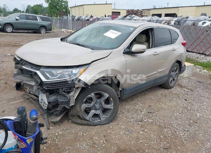 Photo 2 of 2018 Honda Cr-v EX-L/EX-L NAVI (VIN 5J6RW2H89JL011696)