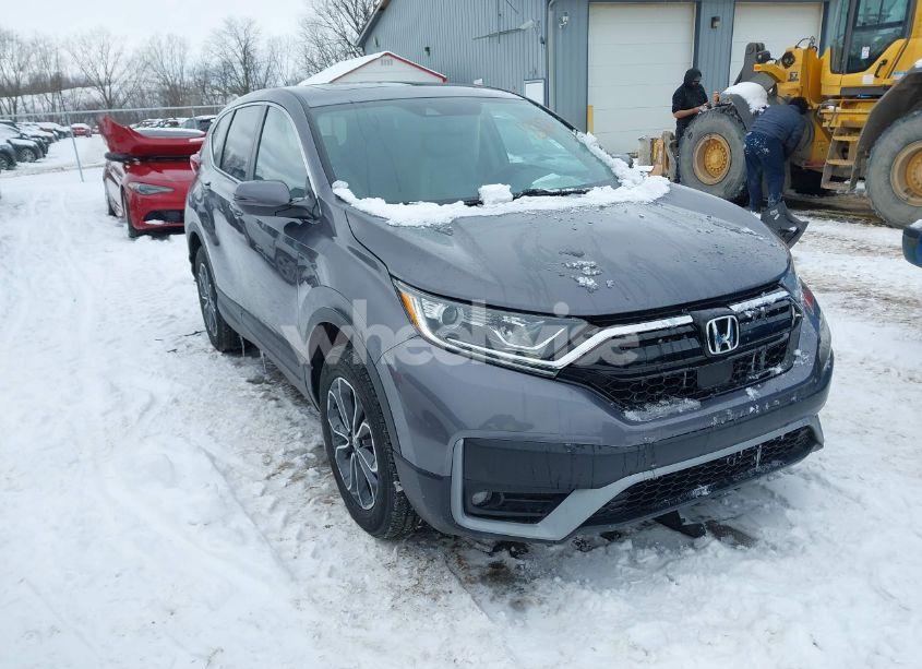 2021 Honda Cr-v AWD EX-L (VIN 5J6RW2H89ML014778) main photo