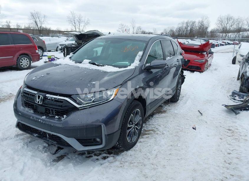 Photo 2 of 2021 Honda Cr-v AWD EX-L (VIN 5J6RW2H89ML014778)