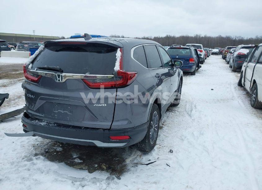 Photo 4 of 2021 Honda Cr-v AWD EX-L (VIN 5J6RW2H89ML014778)