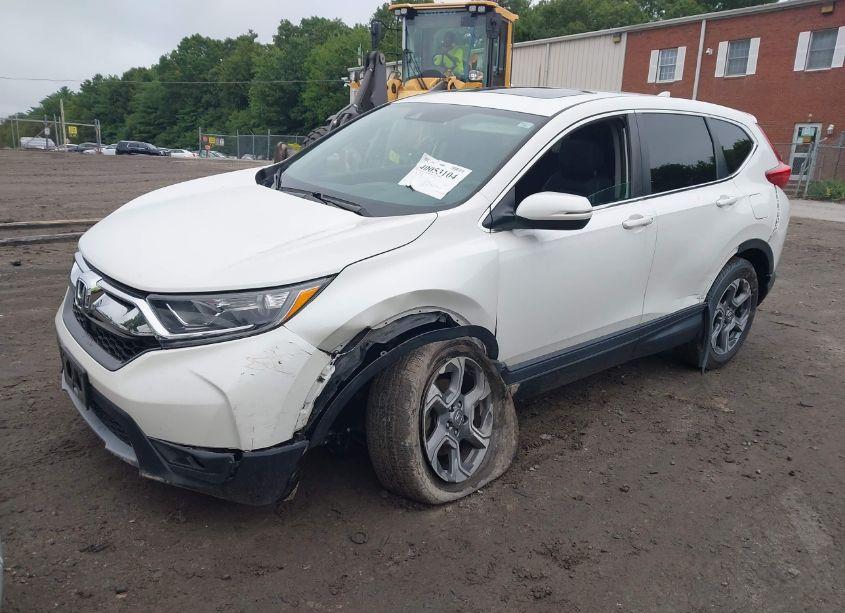 Photo 2 of 2018 Honda Cr-v EX-L/EX-L NAVI (VIN 5J6RW2H8XJL003459)