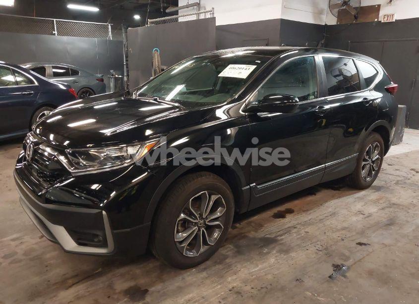 Photo 2 of 2022 Honda Cr-v AWD EX-L (VIN 5J6RW2H8XNA014236)