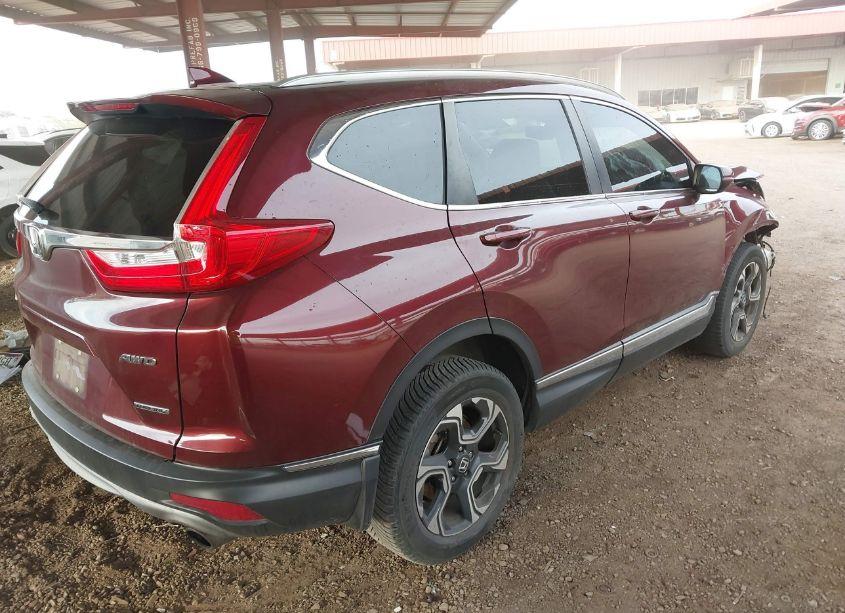 Photo 4 of 2017 Honda Cr-v TOURING (VIN 5J6RW2H91HL026289)