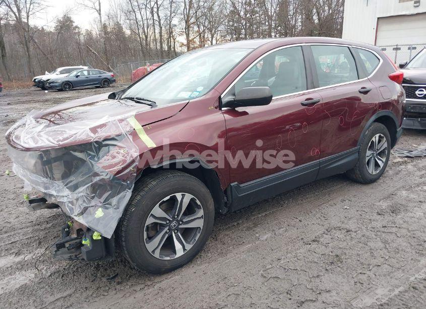 Photo 2 of 2018 Honda Cr-v LX (VIN 5J6RW6H32JL002155)