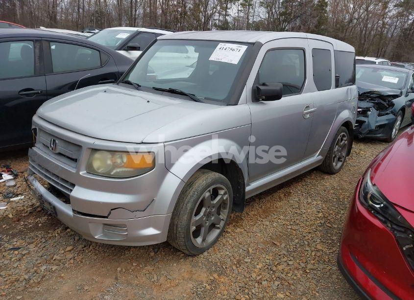 Photo 2 of 2008 Honda Element SC (VIN 5J6YH18958L008362)