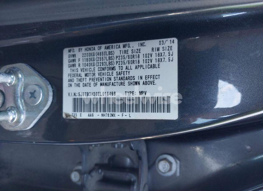 Photo 9 of 2014 Acura Rdx (VIN 5J8TB3H30EL016469)