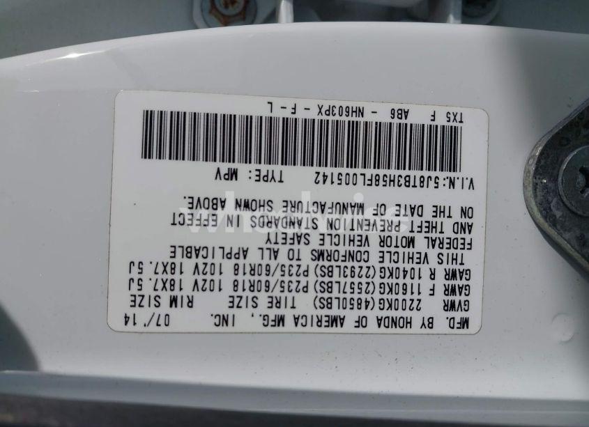 Photo 9 of 2015 Acura Rdx (VIN 5J8TB3H58FL005142)