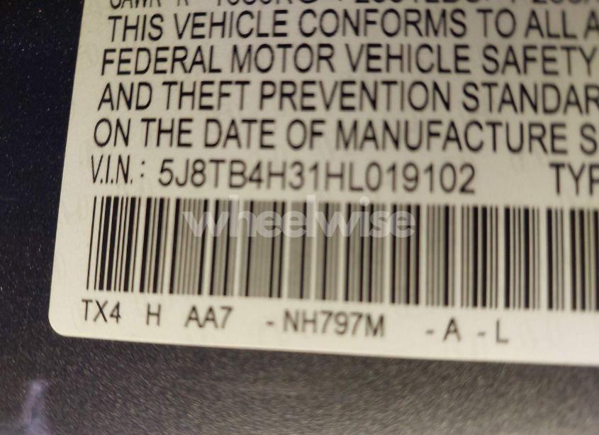 Photo 9 of 2017 Acura Rdx ACURAWATCH PLUS PACKAGE (VIN 5J8TB4H31HL019102)