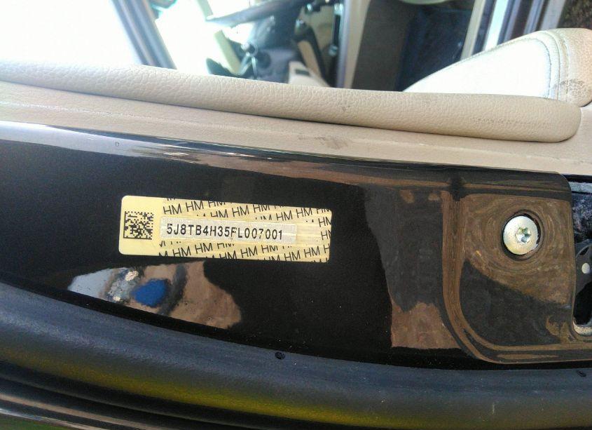 Photo 9 of 2015 Acura Rdx (VIN 5J8TB4H35FL007001)